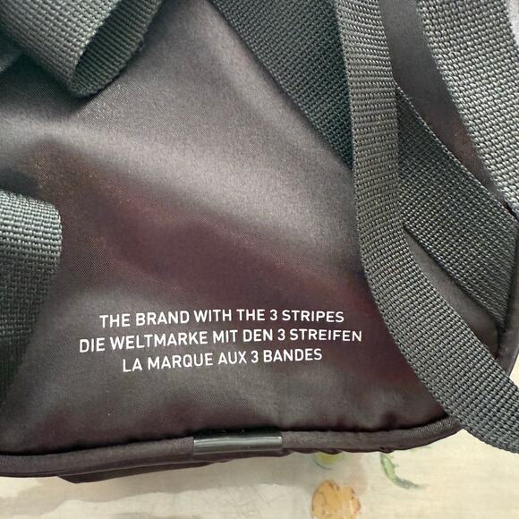 Adidas Classic Original Black Mini Satin Backpack - Picture 3 of 12